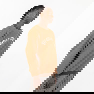 Sweatshirt Pleasures Mars Sherpa Crewneck Brown Brun | P23SP019-BROWN, 2