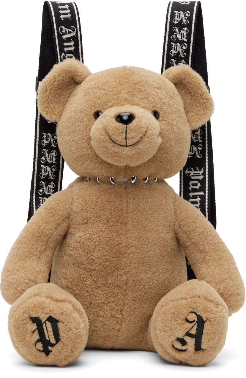 Ryggsäck Palm Angels Palm Angels 'Bear in Mind' Plush Backpack Brun | PWNB012C99FAB0016010