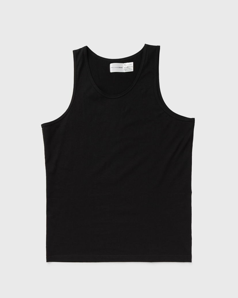 Linne Comme des Garçons Tank Top Svart | FZ-T911-PER-1