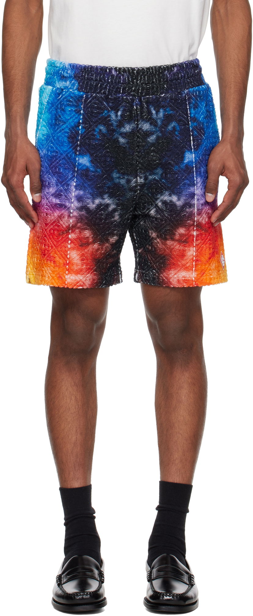 Shorts Casablanca Casablanca Gradient Towelling Shorts Flerfärgad | MS25-JTR-251-01