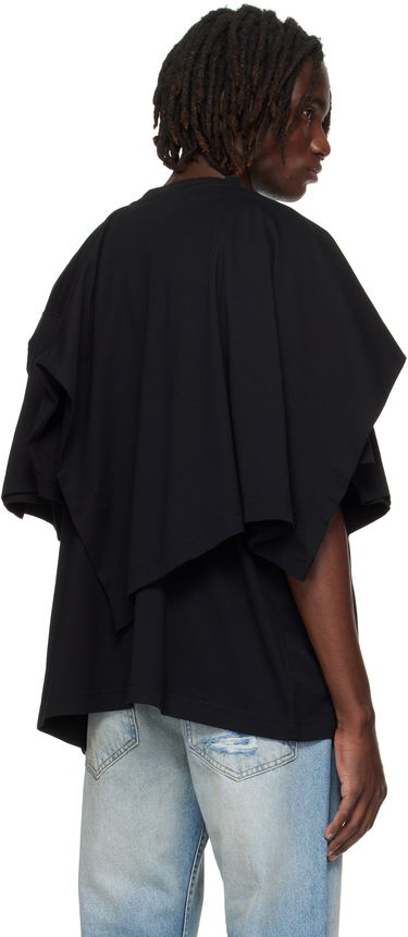 T-shirt VETEMENTS VETEMENTS Double Layered T-Shirt Svart | UH76TR400B, 2