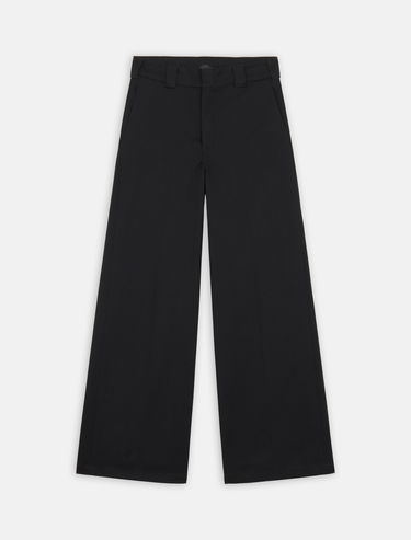 Byxor Dickies Wide Leg Work Trousers Svart | 0A4YSE, 0