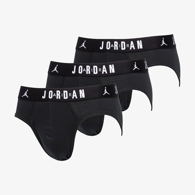Boxare Jordan Jordan Flight Cotton Brief 3-Pack Svart | JM0743-023