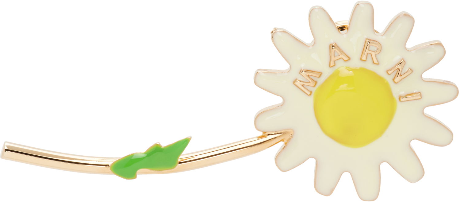 Pin Marni Marni Flower Brooch Flerfärgad | SPMV0126A0 P7279, 0