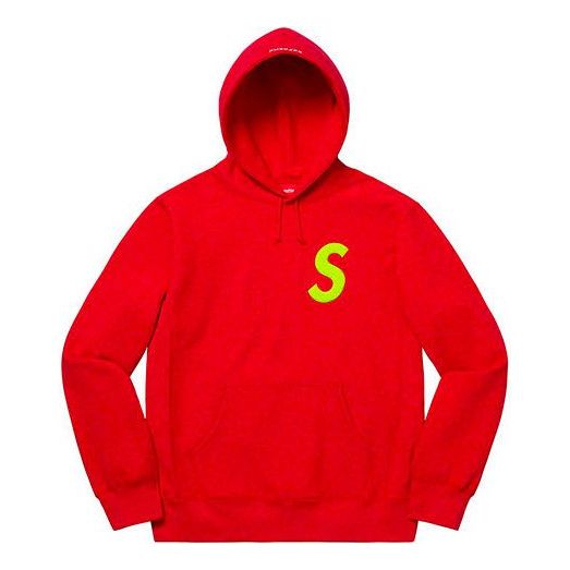 Sweatshirt Supreme Supreme S Logo Hooded Sweatshirt Röd | SUP-FW19-261, 0