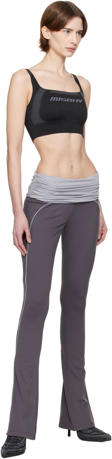 Damasker MISBHV MISBHV Flared Wrapped Sport Pants Grå | 250W309, 3