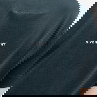 T-shirt Givenchy Givenchy Anogram Slim Fit T-Shirt, Size Medium Grön | BM716G3YCD-302, 5