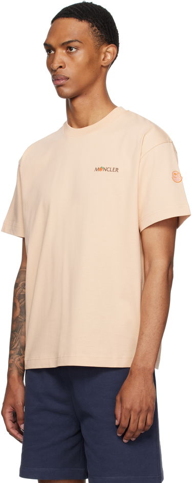 T-shirt Moncler Moncler Genius x Gilga Farm Short Sleeve T-Shirt Beige | K24028C0000589AZ9, 3