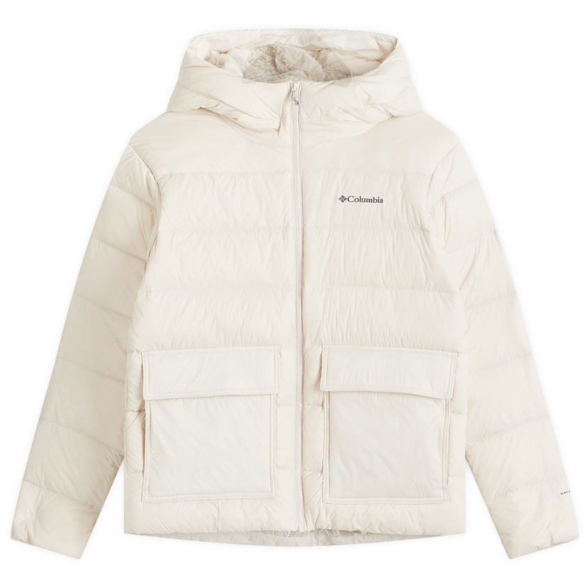 Pufferjacka Columbia Harmony Falls Down Jacket Vit | 2085372-STONE