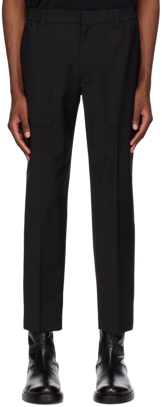 Byxor Helmut Lang Helmut Lang Core Trousers Svart | N05HM203