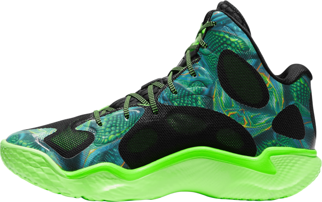 Sneakers och skor Under Armour Under Armour Curry Spawn FloTro Grön | 3026640-301, 1