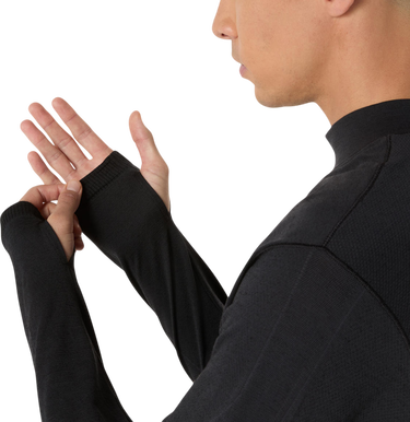 T-shirt Asics ASICS Road Winter Seamless Long Sleeve Top Svart | 2011d360-001, 3