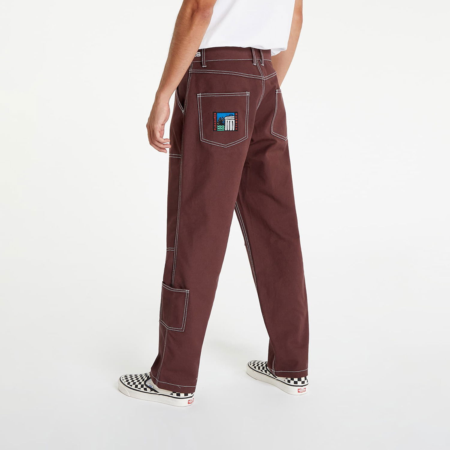 Byxor Pleasures Ultra Utility Pant Brun | P22F030 BROWN, 1