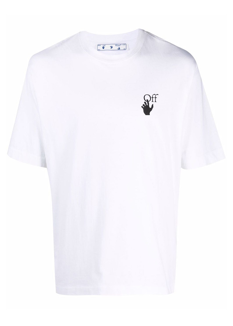 T-shirt Off-White Bubble Arrows T-Shirt White Vit | OMAA119F21JER0130110