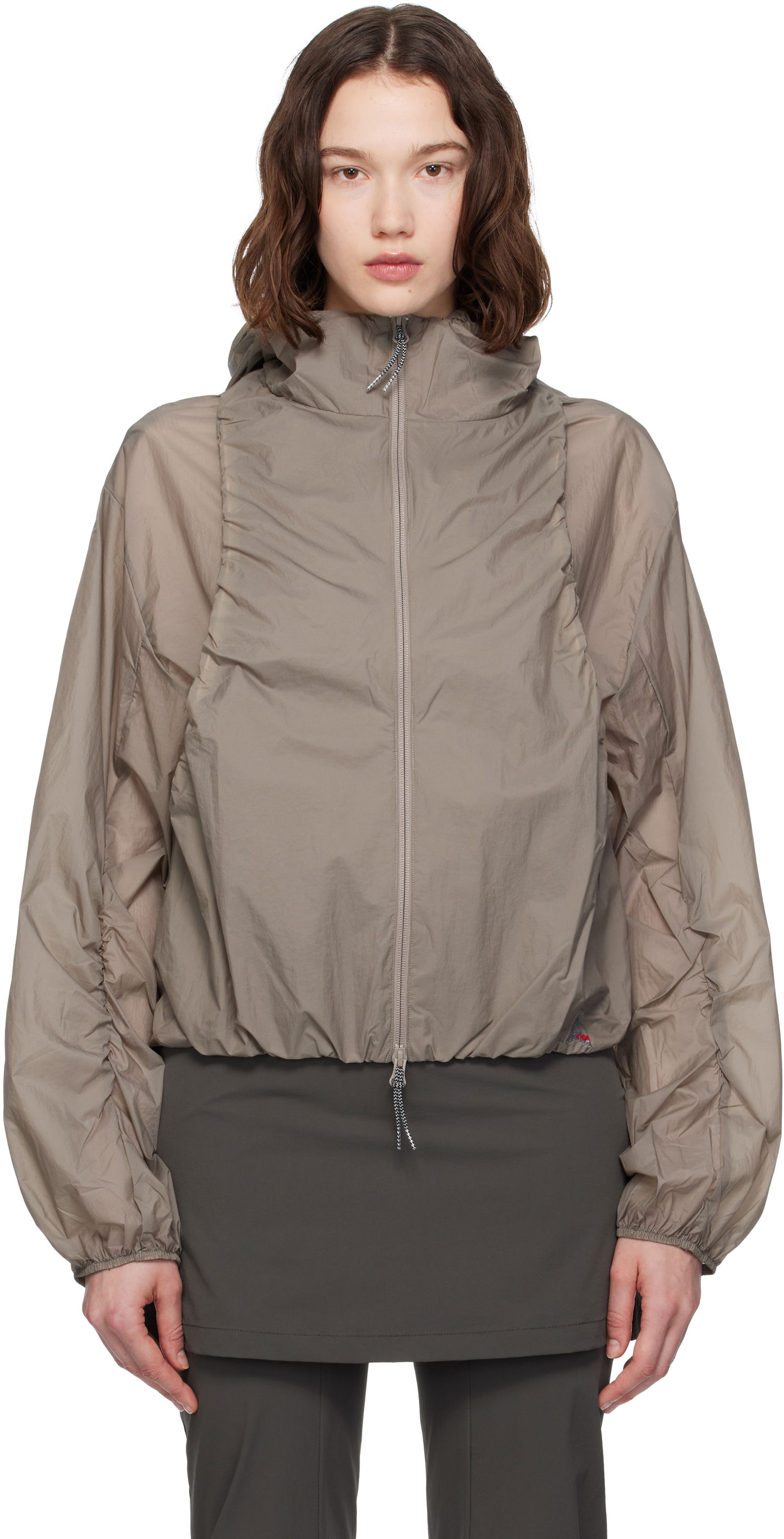 Vindjacka ROA ROA Spinnaker Windbreaker Jacket Grå | RBWW005FA03, 0
