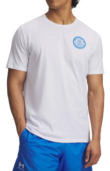 T-shirt Under Armour Under Armour ARMOUR CLUB SS T-Shirt Vit | 6005612-100, 0