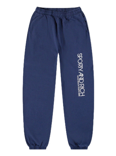Träningsbyxor Sporty & Rich Disco Sweat Pant Mörkblå | SW472NA