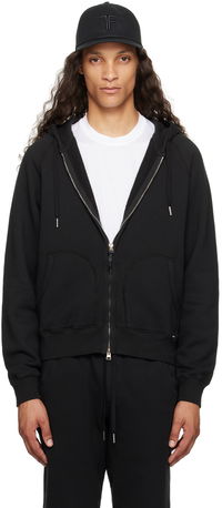 Garment-Dyed Zip-Up Hoodie