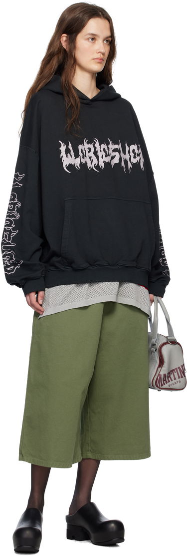 Sweatshirt 032C 032c Faithless Oversized Hoodie Svart | S25-URC-0631-050-W, 3