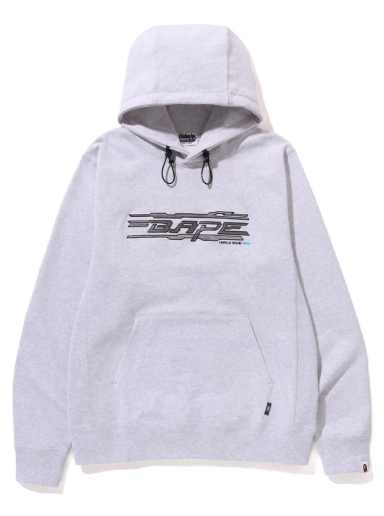 Sweatshirt BAPE World Gone Mad Embroidery Pullover Hoodie Grå | 1J30-114-006