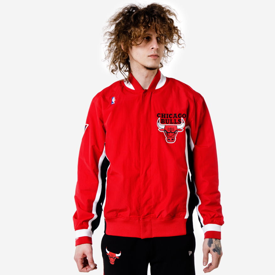 Jacka Mitchell & Ness Authentic Warm Up Jacket 96 Chicago Bulls Röd | AWJKGS18509-CBURED196, 0