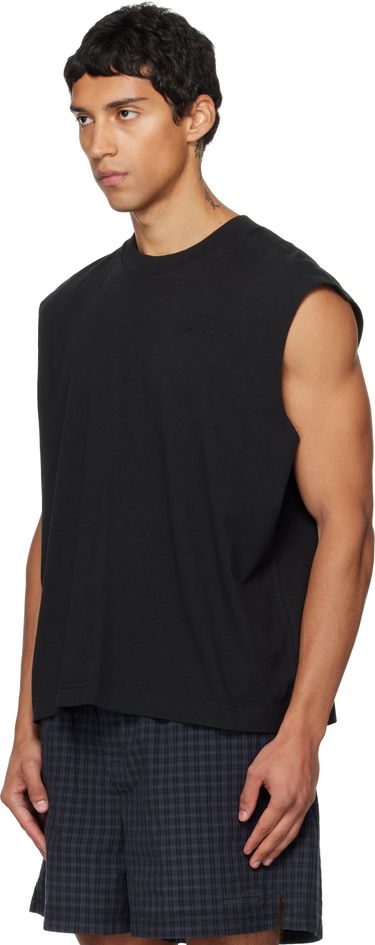 Linne Alexander Wang Alexander Wang Muscle Tank Top Mörkblå | 6CC3251105, 3