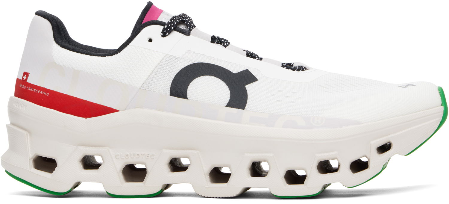 Sneakers och skor On Running Cloudmonster Vit | 61.97655, 0