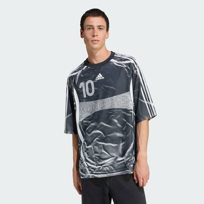 Jersey adidas Performance Adilenium Season 4 Teamgeist Printed Soccer Jersey Svart | KF8522
