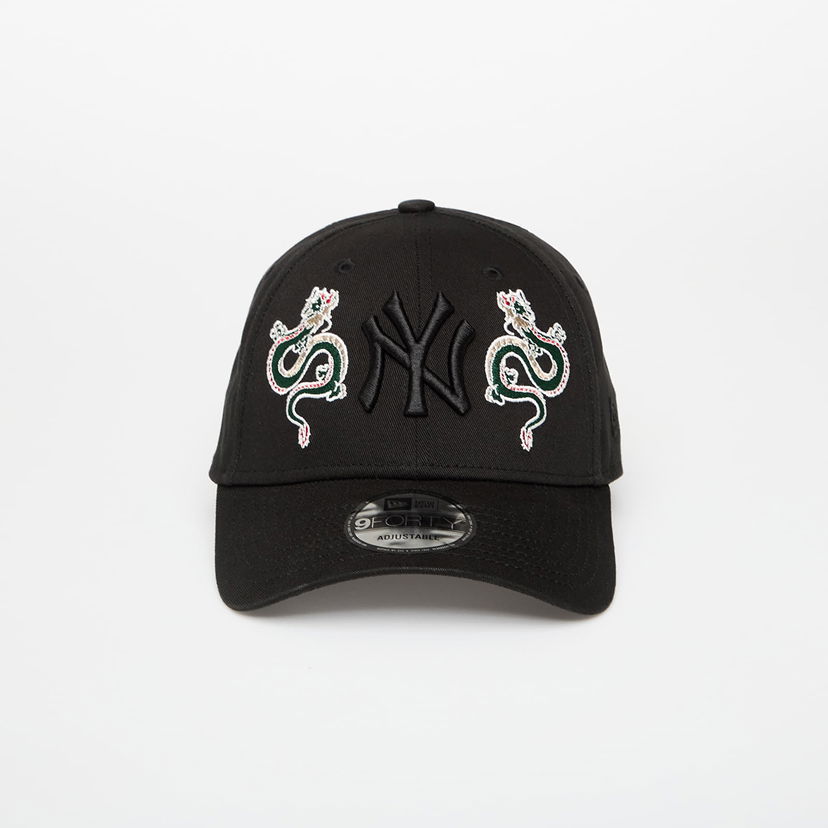 Keps New Era New Era New York Yankees 9FORTY Icon Adjustable Cap Svart | 60691258