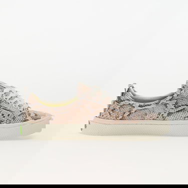 Sneakers och skor Cariuma W Oca Low Snake Skin Print Beige | 100101P23 W, 2