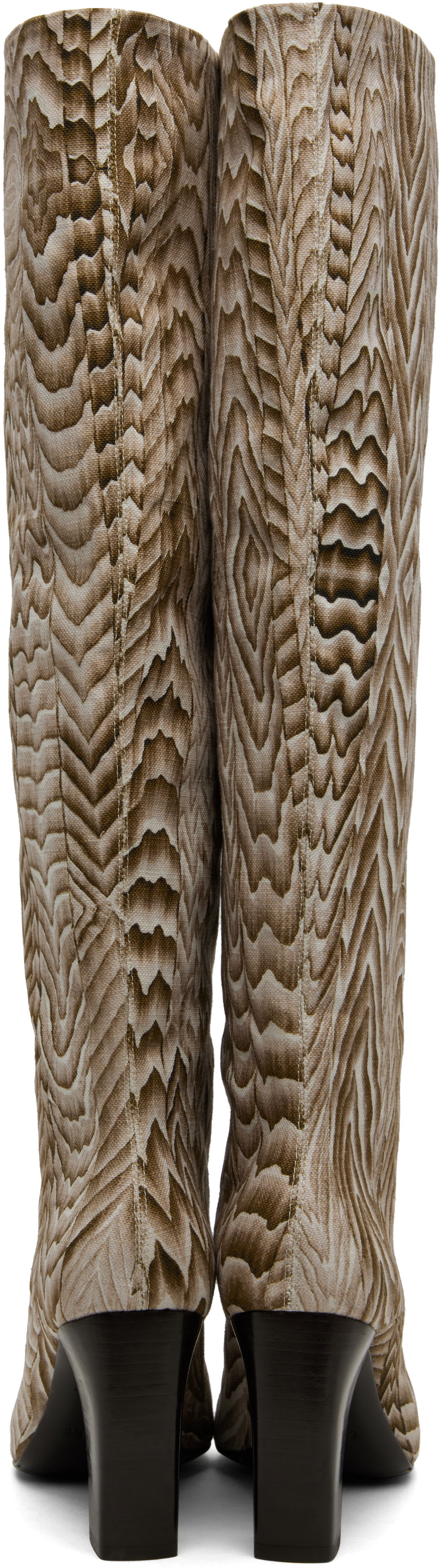 Kläder LEMAIRE Lemaire FreelingWaters Edition Round Toe High Boots Brun | FO0131 LF1333, 1