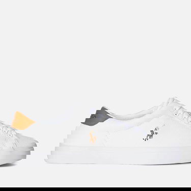 Sneakers och skor Polo by Ralph Lauren Longwood Leather Trainers Vit | 816877702001, 0