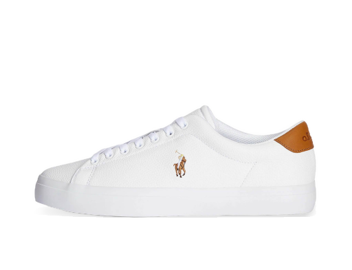 Sneakers och skor Polo by Ralph Lauren Longwood Leather Trainers Vit | 816877702001
