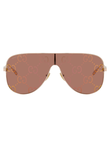 Solglasögon Gucci Gold Mask Sunglasses Rosa | GG1436S-003