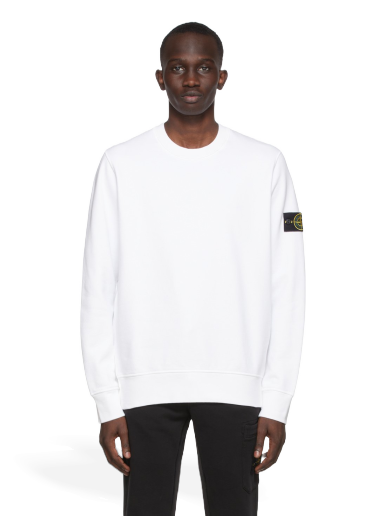 Sweatshirt Stone Island Classic Sweatshirt Vit | 761563051