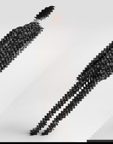 Byxor Dolce & Gabbana Jewel-print Twill Trousers Svart | GVCRATIS1ZVHH5QP, 2