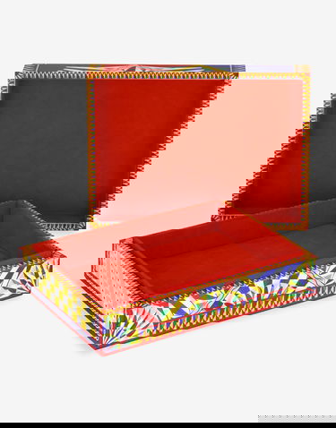 Heminredning Dolce & Gabbana Dolce & Gabbana Sicilian Sun Print Large Decorative Plexiglass Box Flerfärgad | TCC201TCAMYUC067, 3