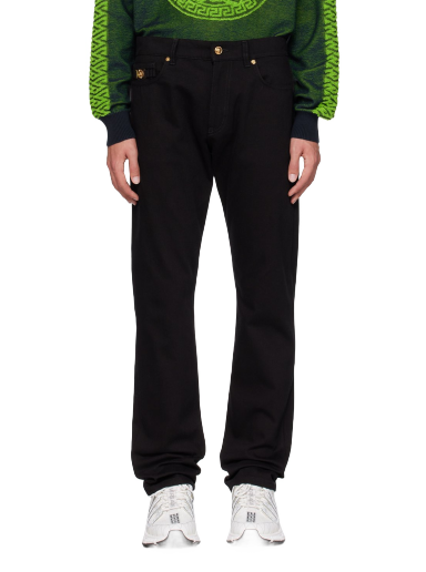 Jeans Versace Zip-Fly Svart | 1010816_1A07702