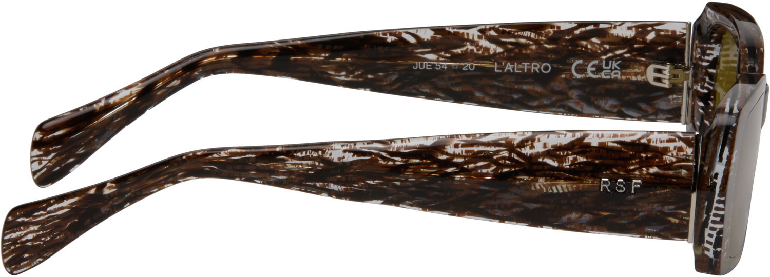 Solglasögon RETROSUPERFUTURE RETROSUPERFUTURE 'L'Altro' Sunglasses Brun | JUE, 1