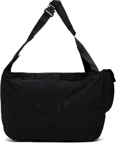 Axelväska C.P. Company Paper Touch Zipped Shoulder Bag Svart | 18CMAC227A-110188G, 0