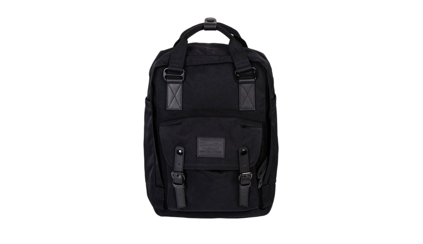 Ryggsäck Doughnut Macaroon Series Backpack Svart | D010B-0003-F, 0