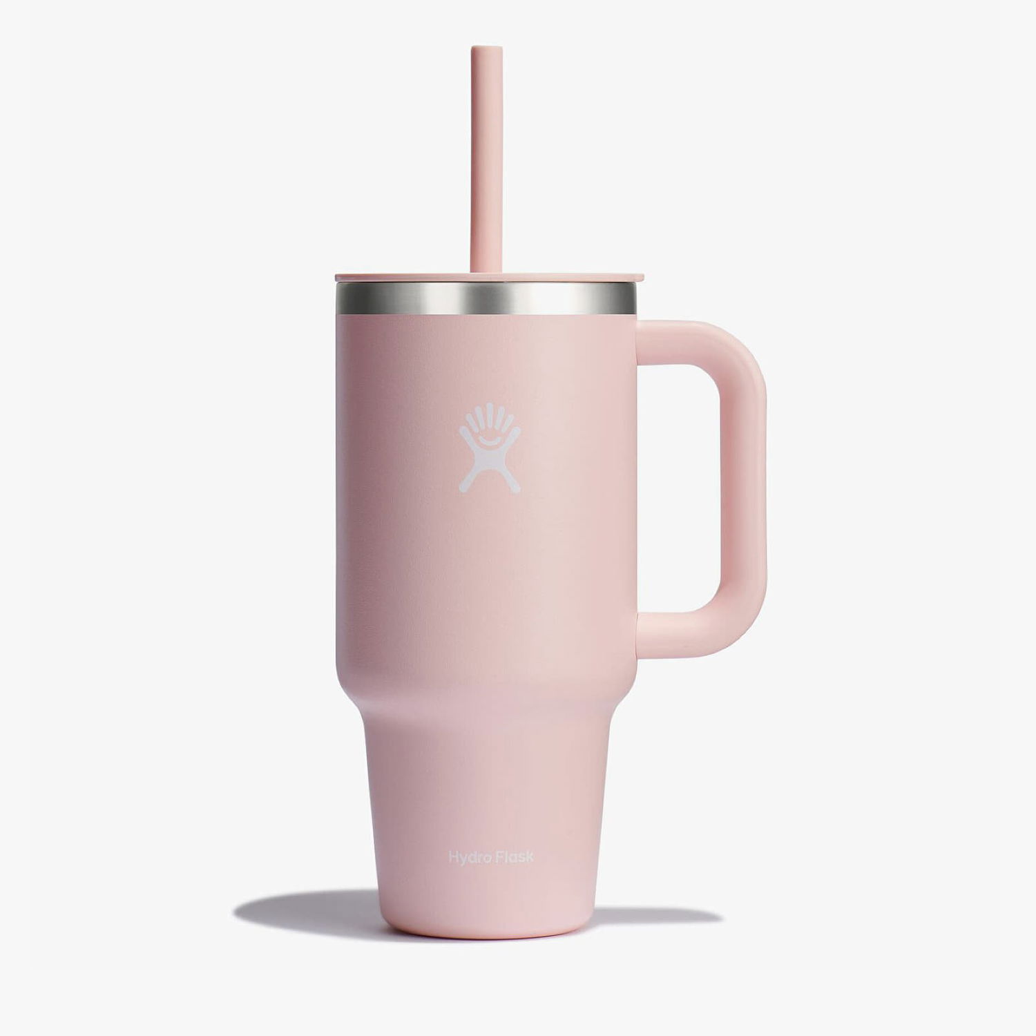 Dricksflaska Hydro Flask 946ml Travel Tumbler with Handle and Straw Trillium Universal Rosa | TT32PSC678, 0