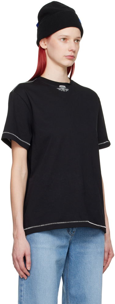 T-shirt ADER ERROR Printed T-Shirt Svart | BN01SSTS0103BK, 4