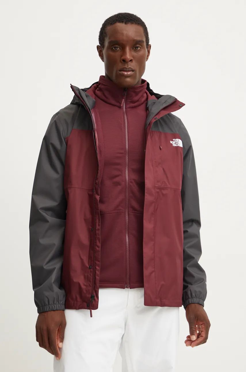 Vindjacka The North Face Quest Triclimate Three-In-One Outdoor Jacket Röd | NF0A3YFH7OK1, 0