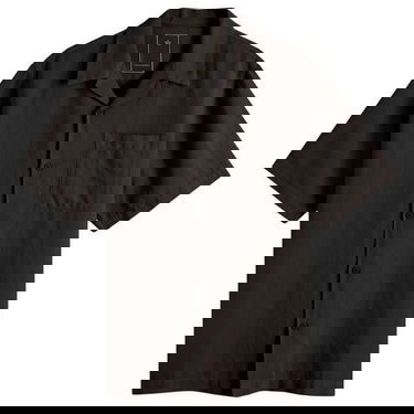 Skjorta Maharishi Maharishi Hemp Vacation Shirt, Size Large Svart | 5211-BLK, 0