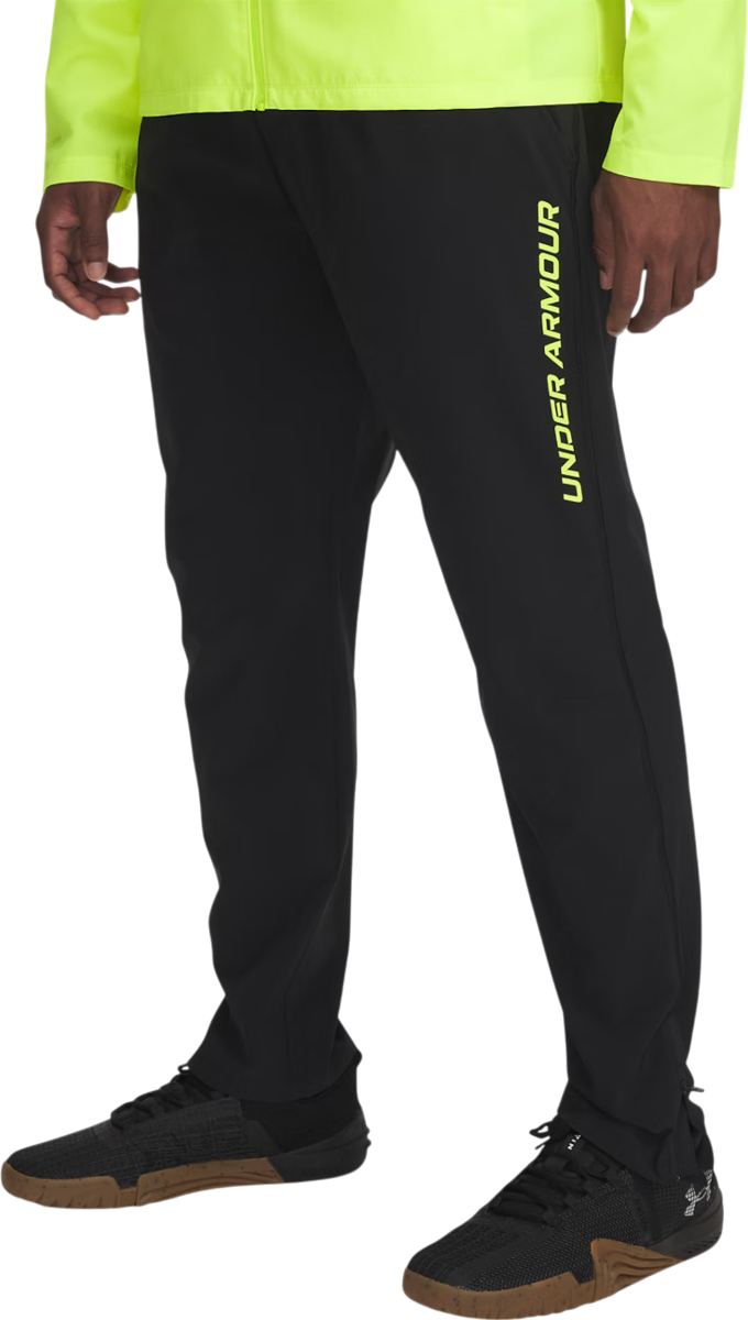 Träningsbyxor Under Armour Under Armour UA Launch Woven Pants Svart | 1376800-002