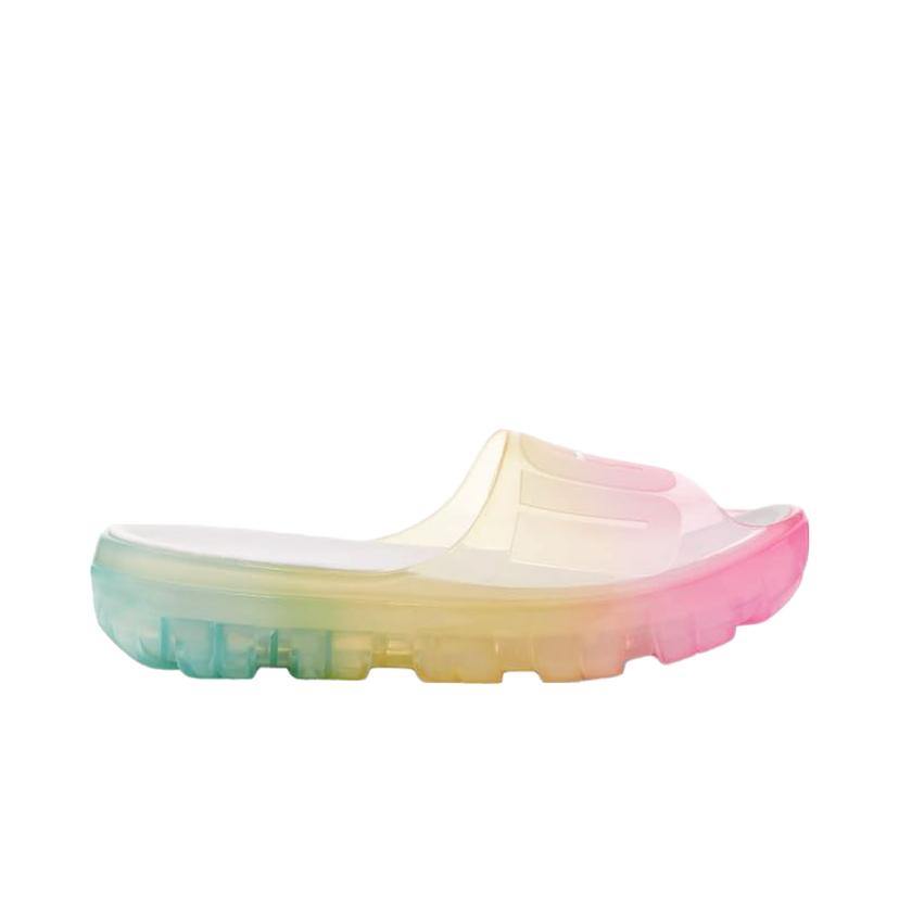 Sneakers och skor UGG Jella Clear Watercolors Slide "Rainbow Blend" W Flerfärgad | 1139750-RBND
