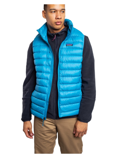 Väst Patagonia Down Sweater Vest Blå | 84623