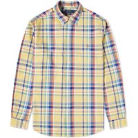 Skjorta Polo by Ralph Lauren Check Oxford Shirt Gul | 710897267007, 1
