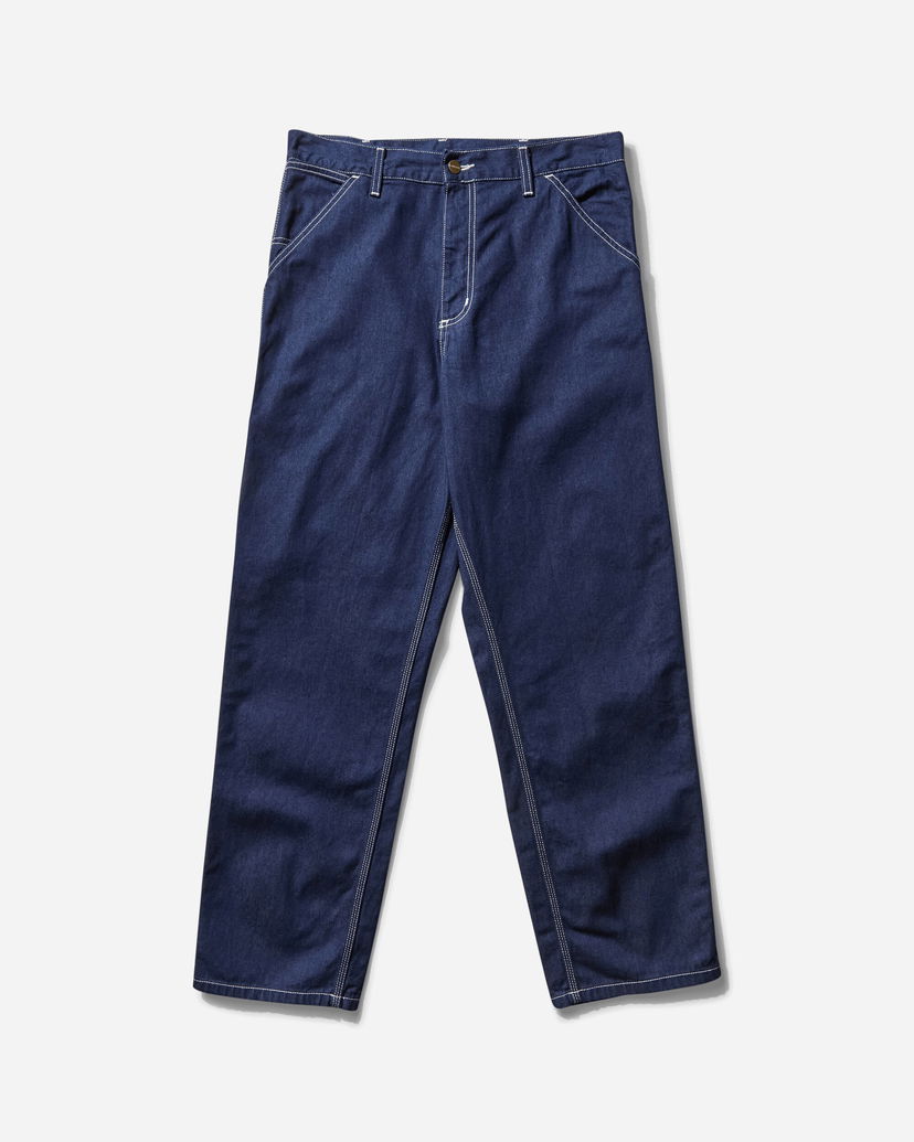 Jeans Carhartt WIP Single Knee Pants Blå | I034864 0102